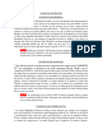 Casos de Contratos Solucionario para Clase Final