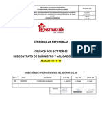 Csu Hc8 PCR SCT TDR 53 Suministro y Aplicacion Pintura