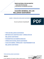 Clasificación General de Los Rellenos Sanitarios: Universidad Nacional de San Martin