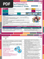 Primaria 2° Programa Analitico MD - DHyC