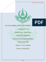 5410 Cost Accounting No 02