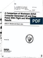 A Comparisonof Wortmann Airfoil: - ' - ::o: O. - Oi