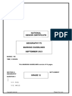 MP Geo p2 Marking Guidelines 2023