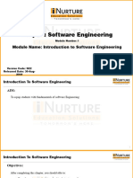 Introduction To Software Engineering