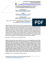 Sistem Informasi Transaksi Penjualan Berbasis Website (Studi Kasus Toko Roti Bakar Pelangi Di Semarang)