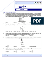 SPP-4 - Physics - (JEE Advanced)