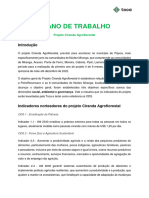 Ciranda Agroflorestal - Plano de Trabalho