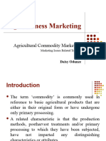 Agribusiness Marketing