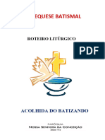 Acolhida Do Batizando Na Comunidade