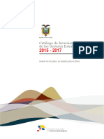 Catalogo de Inversiones de Los Sectores Estrategicos PDF