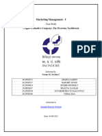 Colgate Case Analysis - C-Group 16