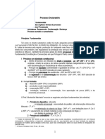 Processo Declaratório 2008-09