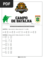 Tropa+do+conduta+militar+-+matriz Determinante Sistemas+-+campo+de+batalha