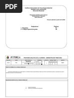 6 - Semestre - Admon. Tributaria