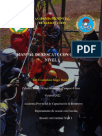 Manual Nivel 1 RESCATE CON CUERDAS APDC