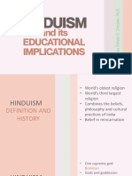 Hinduism and Its Educational Implications