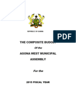 Composite Budget For Agona-West 2021