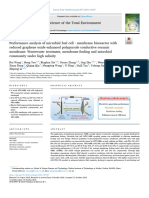 Microbial Fuel Cell - Membrane Bioreactor With Reduce Graphene Oxide