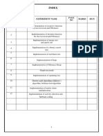 CP4161 Adsa Lab Record