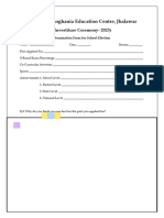 Investiture Ceremony 2023 Nomination Form