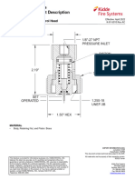 Kidde HPCO2 Pressure Operated Control Head K-81-5010