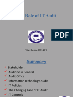 The Role of IT Audit