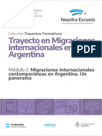 TMIA-Modulo2 Curso 2. Migraciones Internacionales Contemporáneas en Argentina. Un Panorama