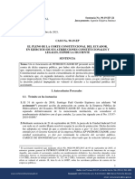 Sentencia No. 90-19-EP /21: Juez Ponente: Agustín Grijalva Jiménez