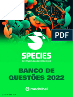 Banco de Questões Species 2022