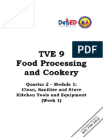 TVE - COOKERY 9 Q2 - MODULE 1 WEEK 1 - PASSED No Key