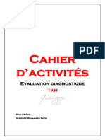 Cahier D'activités 1am 2am 3am 4amn