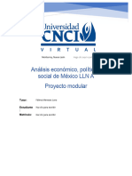 Proyecto Modular Análisis Económico, Político y Social de México