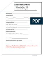 ICU Hospital Assessment Form State Life V2