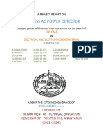 Wire Less Ac Power Detecter Final