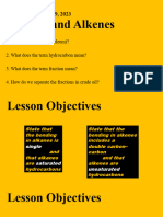 Alkanes and Alkenes