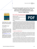 5.potential Sustainable Cement Free Limecrete Based On GGBS Hydrated Lime As An Alternative For Standardised Prescribed Concrete Applications