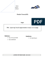 Packet Tracer (S5) : Sujet