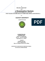 A PROJECT REPORT On Online Examination System