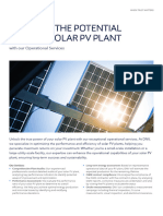 DNV Maximize The Potential of Your Solar PV Plant Flyer