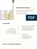 Medical-Term-Basics 1 Lecture Dilshad Jafar