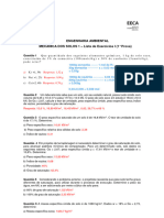 LISTA 1 - Mecnica Dos Solos 1 AMBIENTAL