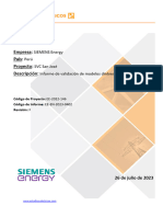 Informe de Homologación Del SVC S.E. San José