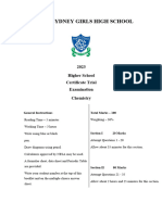 Chemistry Trial HSC 2023 (WITH LINES)