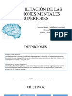 Rehabilitación de Las Funciones Mentales Superiores..