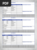 8 - Feuilles de PNJ - Interactive