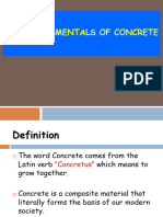 Chapter 3 - Concrete Fundamentals