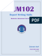 Report Writing Assignment 2