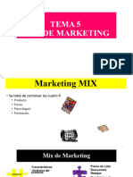 5 Mix de MKT