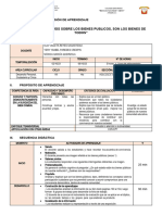 Sesión de Aprendizaje #22 Los Bienes Publicos