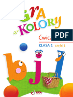 Gra Kolory Klasa 1 Ćwiczenia-Cz1